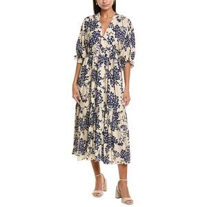 Maison Maar Womens  Maxi Dress, White